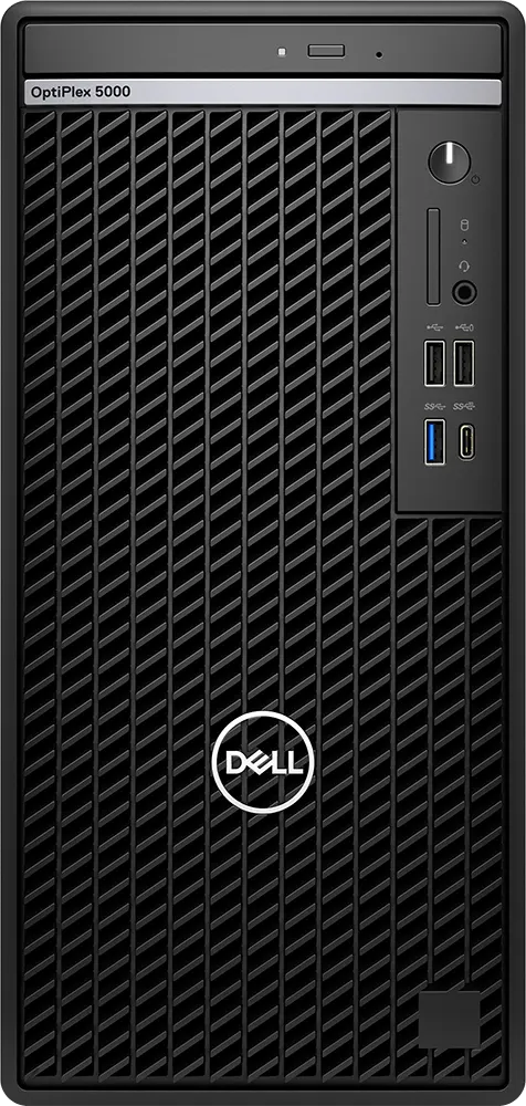 كمبيوتر مكتبي ديل اوبتيليكس 5000 إنتل كور I5-12500 ، رامات 4 جيجابايت ، هارد 1 تيرابايت HDD ، بطاقة رسومات Intel UHD ، لوحة مفاتيح & ماوس ، أسود