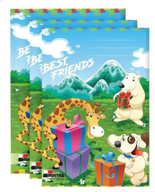 كشكول مربعات دبوس من مينترا، 60 ورقة، لون متعدد