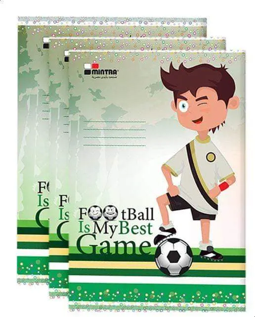 كشكول مربعات دبوس من مينترا، 60 ورقة، لون متعدد