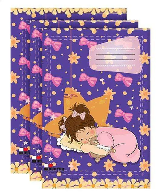 كشكول مربعات دبوس من مينترا، 60 ورقة، لون متعدد