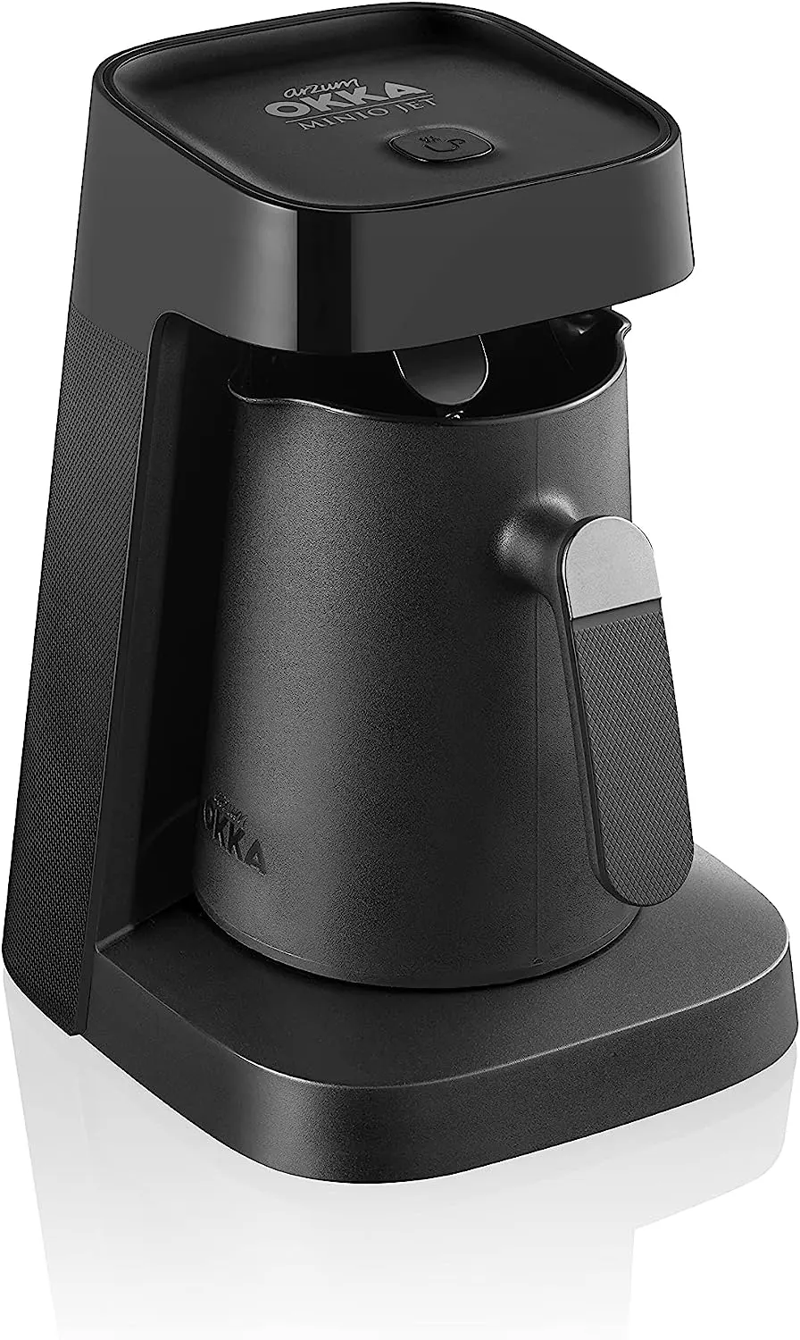 ماكينة تحضير القهوة التركي ارزوم اوكا مينيو جيت ، 400 وات ، أسود x سلفر ،OK-0017K