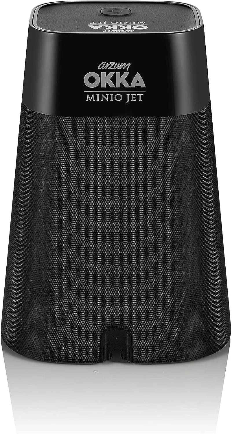 ماكينة تحضير القهوة التركي ارزوم اوكا مينيو جيت ، 400 وات ، أسود x سلفر ،OK-0017K