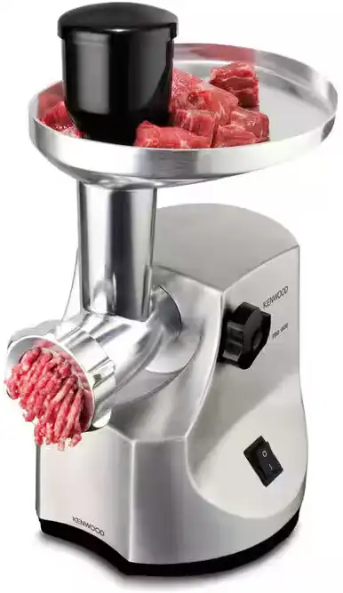 مفرمة لحوم كينوود، 1600 وات، أسلحة استانلس، فضي، MG510، (بضمان راية)