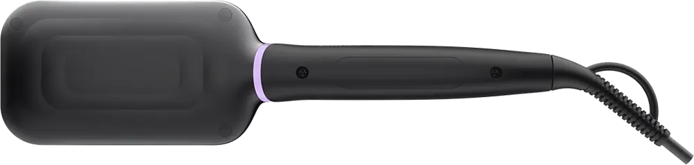 فرشاة فرد الشعر الكهربائية فيليبس ستيل كير اسينشال ، أسود, BHH880