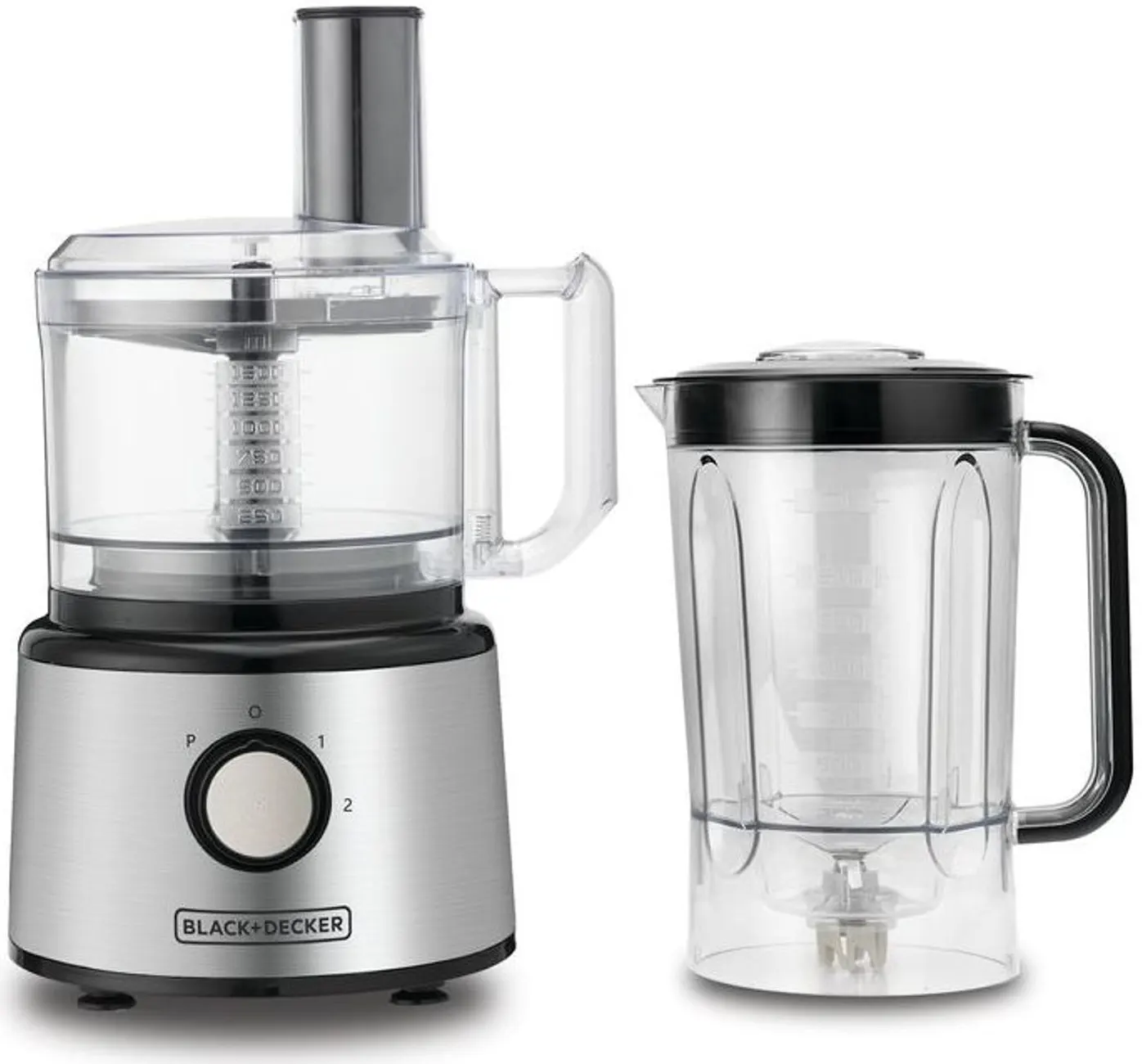 محضر طعام بلاك اند ديكر، 750 وات، 25 وظيفة، فضي، FX760-B5