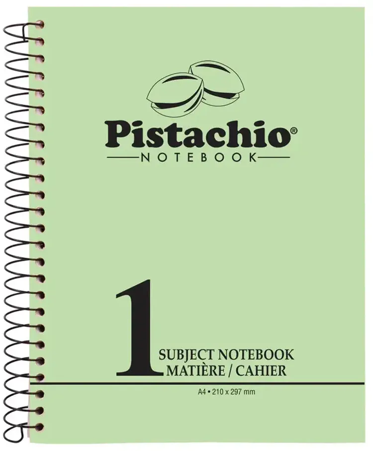 كشكول سلك وان سبجكت A4 من مينترا، 96 ورقة، لون متعدد