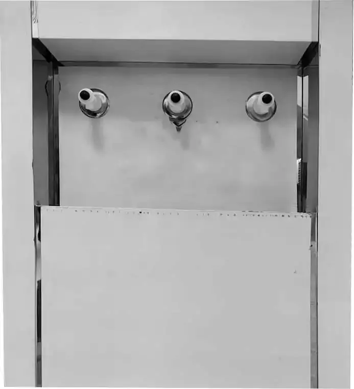 مبرد مياه (سبيل) من مكة، 3 حنفية، تبريد مباشر