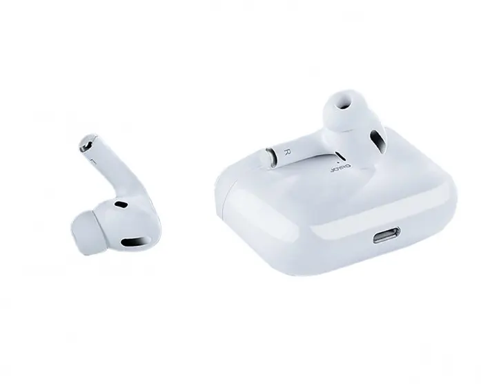سماعة ايربودز جوي روم برو ، بلوتوث 5.0، بطارية 360 مللي أمبير، أبيض ، JR-T03S PRO