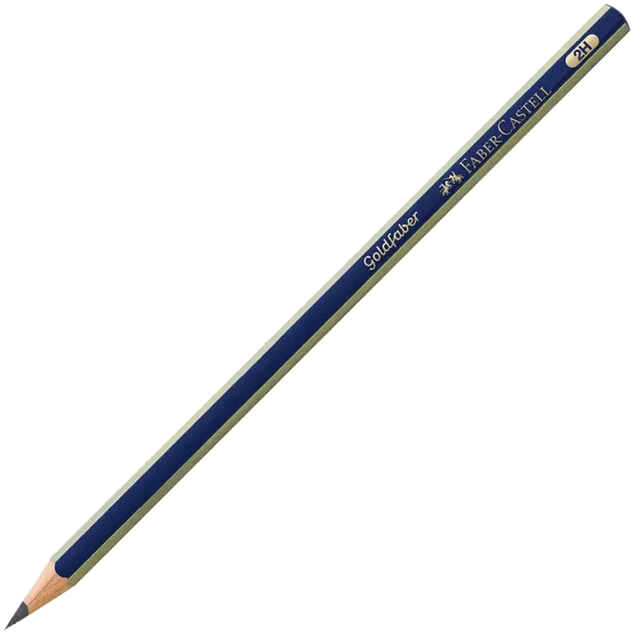 قلم رصاص فابر كاستل جولد فابر 1221 جرافيتي 2H