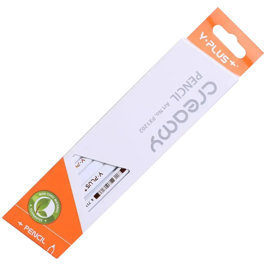 طقم قلم رصاص واي-بلس 12 قطعة ، أبيض