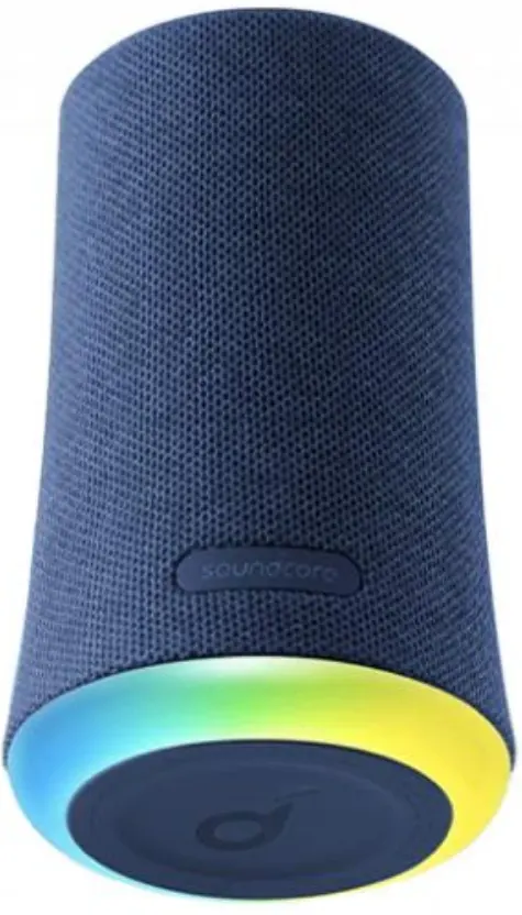 مكبر صوت انكر فلير ميني، بلوتوث، 10 وات، اضاءة ليد، أزرق ،A3167032