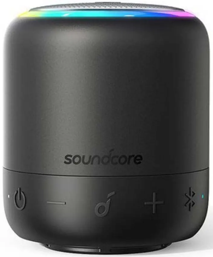 مكبر صوت أنكر ساوند كور ميني 3 برو ، بلوتوث ، إضاءة ليد ، أسود،A3127Z11