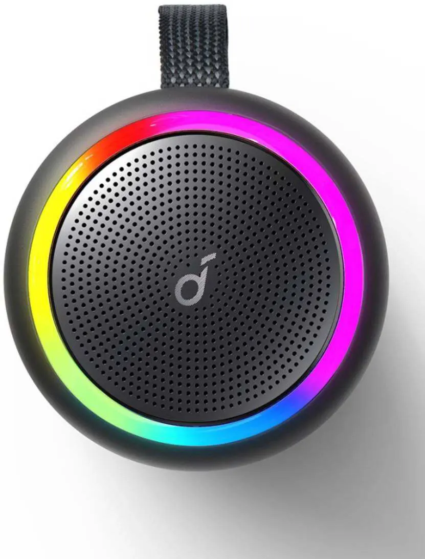 مكبر صوت أنكر ساوند كور ميني 3 برو ، بلوتوث ، إضاءة ليد ، أسود،A3127Z11