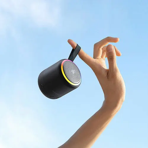 مكبر صوت أنكر ساوند كور ميني 3 برو ، بلوتوث ، إضاءة ليد ، أسود،A3127Z11