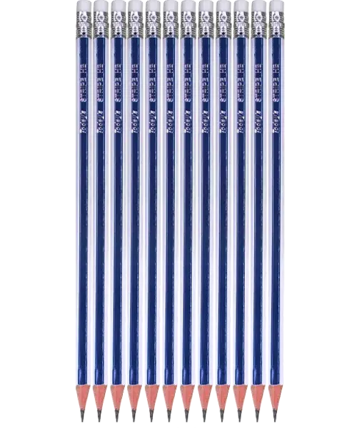 طقم قلم رصاص تودايز 12 قطعة أزرق