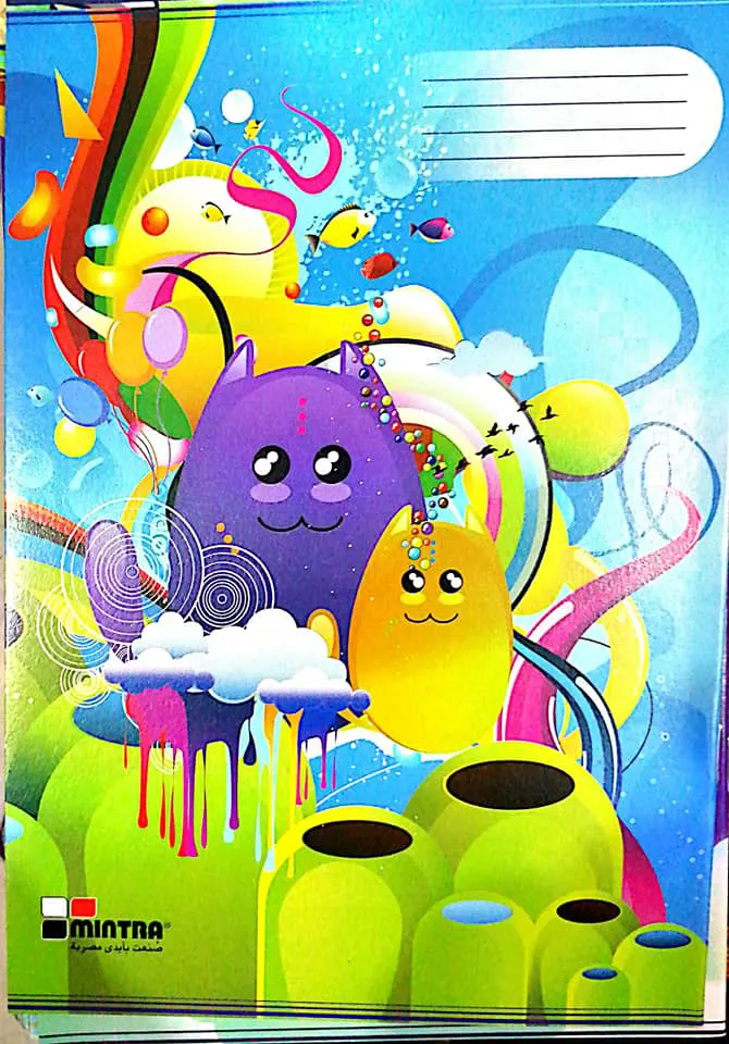 كراسة دبوس مينترا 28 ورقة مسطر إنجليزي