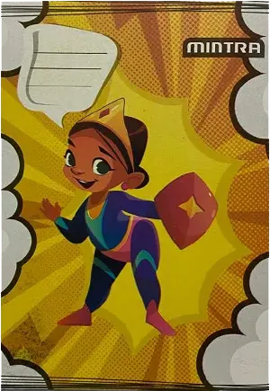 كشكول دبوس مينترا ، 60 ورقة، 22.5 × 16 سم ، متعدد الالوان