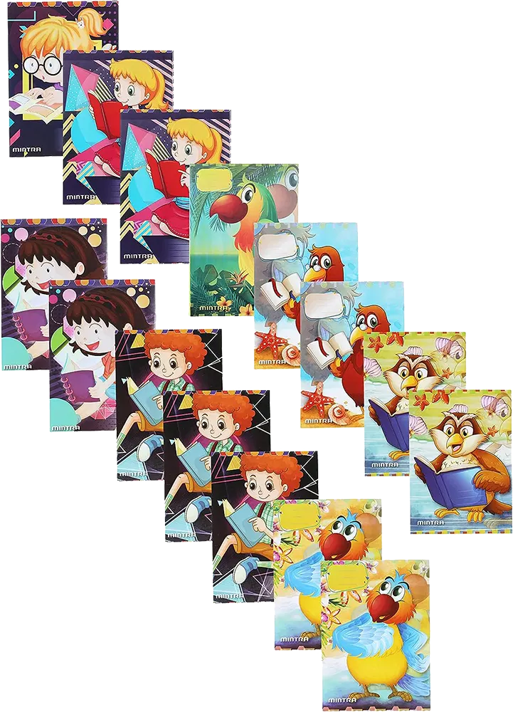 كراسة دبوس مينترا 28 ورقة، مربعات، متعددة الأشكال