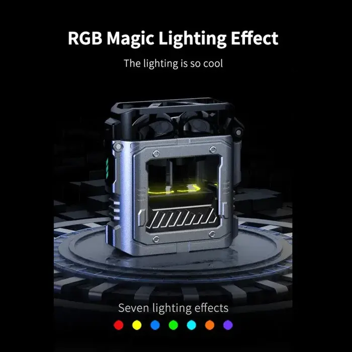 سماعة إيربودز ريتشي  ، بلوتوث 5.3 ، بطارية 320 مللي أمبير،سلفرx أسود، REP-W36