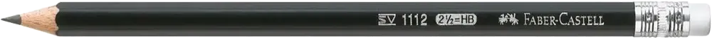 قلم رصاص فابر كاستل، HB،  مع استيكة، 1112