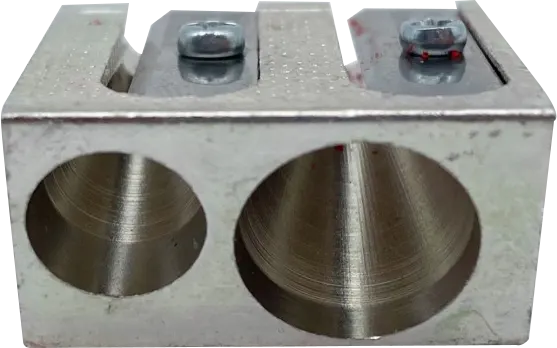 براية فابر كاسيل معدنية، 2 عين، فضي، FC183400