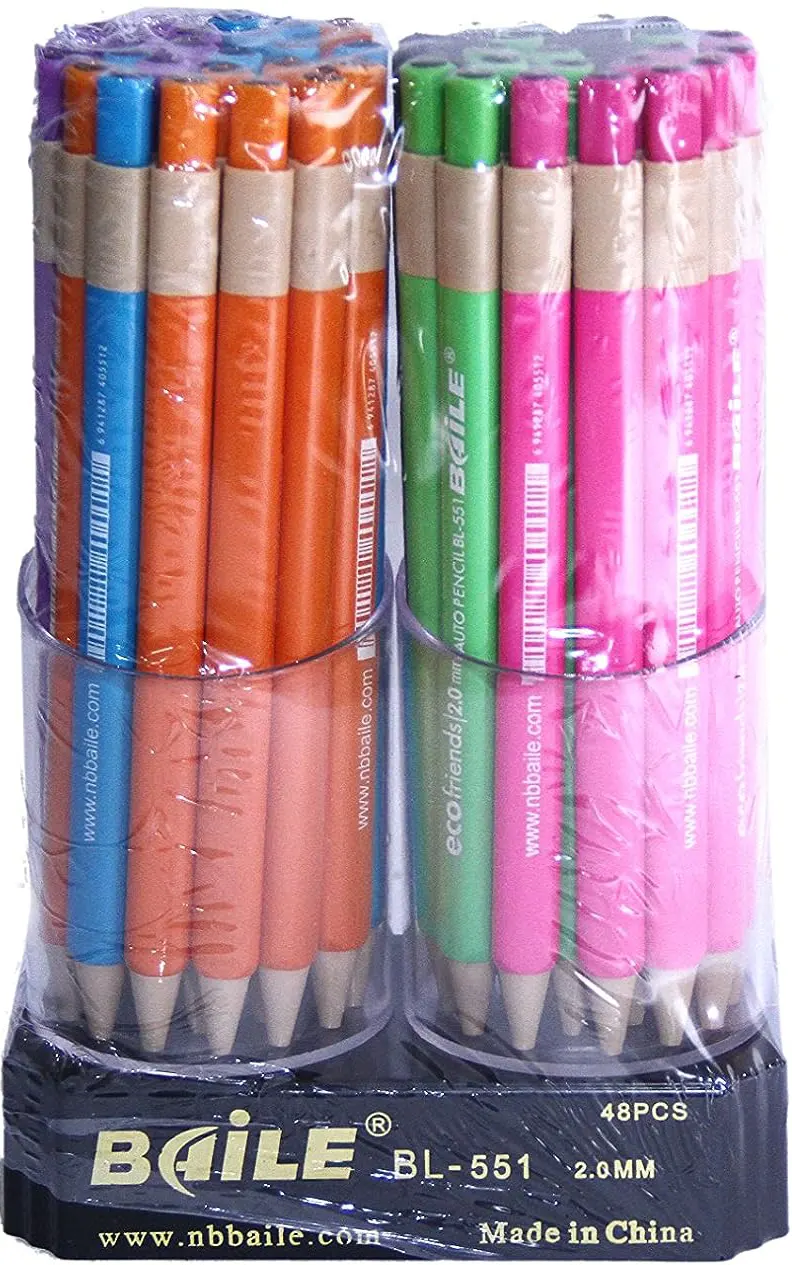 قلم  سنون  بايلي،  سن رصاص 2.0 ملم ، ألوان متعددة TY-951