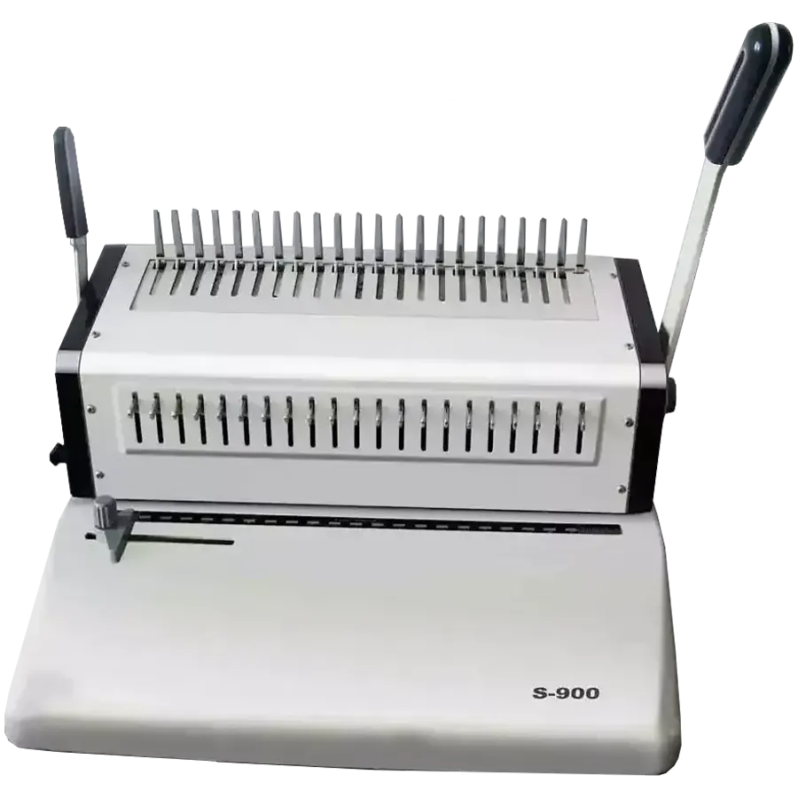 ماكينة تجليد وتخريم، S900