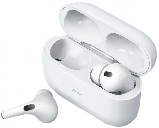 سماعة ايربودز جوي روم برو ، بلوتوث 5.0،بطارية 320 مللي أمبير، أبيض، JR-T03S Pro