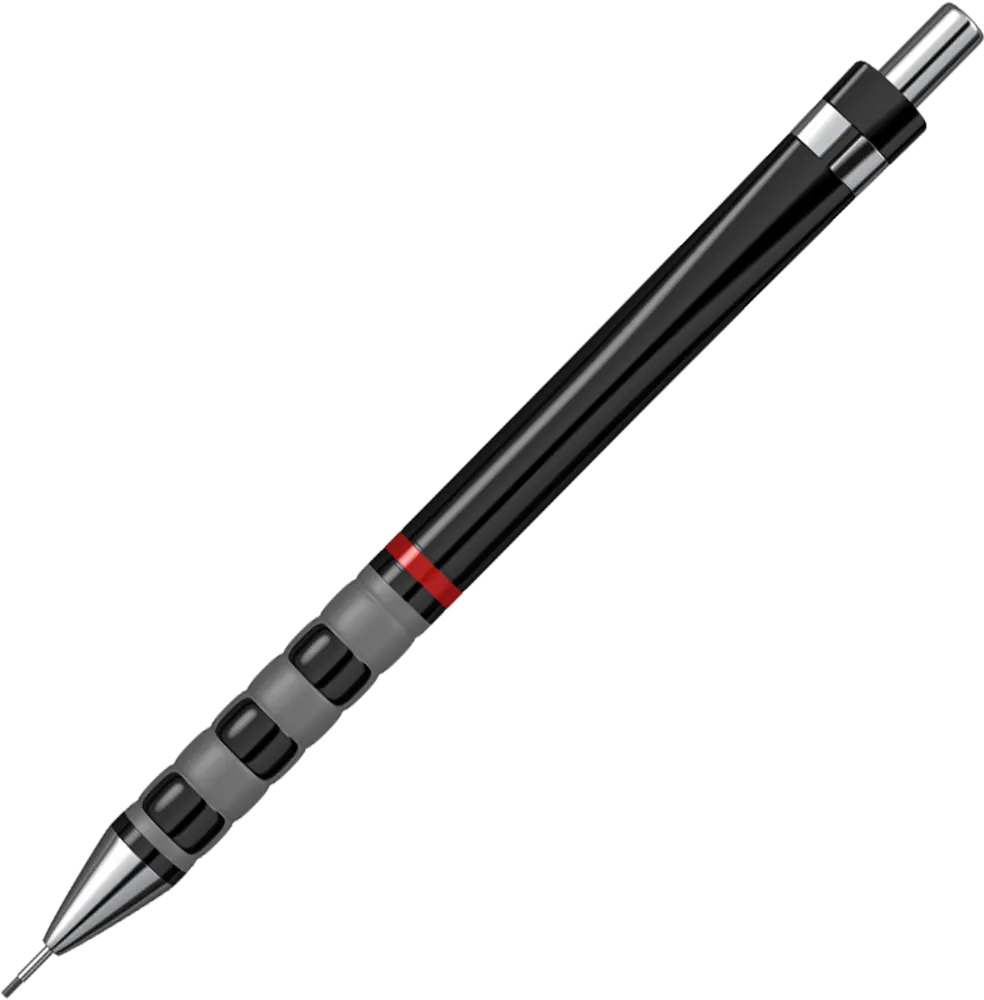 قلم سنون تيكي روترينج بلاستيك ، سن رصاص 0.5 ملم ، أسود، 1904695