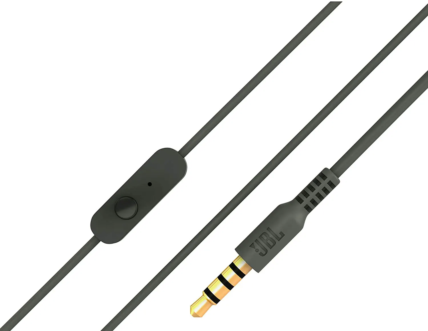 سماعة أذن سلكية JBL C200SI،  صوت واضح + أزرار تحكم ظاهرة، أسود