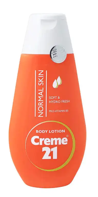 لوشن كريم 21 مرطب للجسم للبشرة العادية، 250 مل .