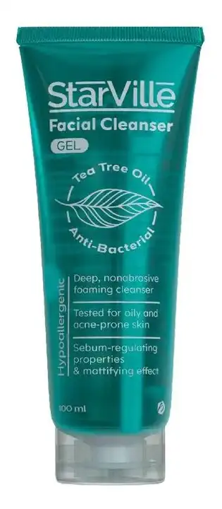 غسول ستارفيل جل غسول الوجه بزيت شجرة الشاي، 100 مل
