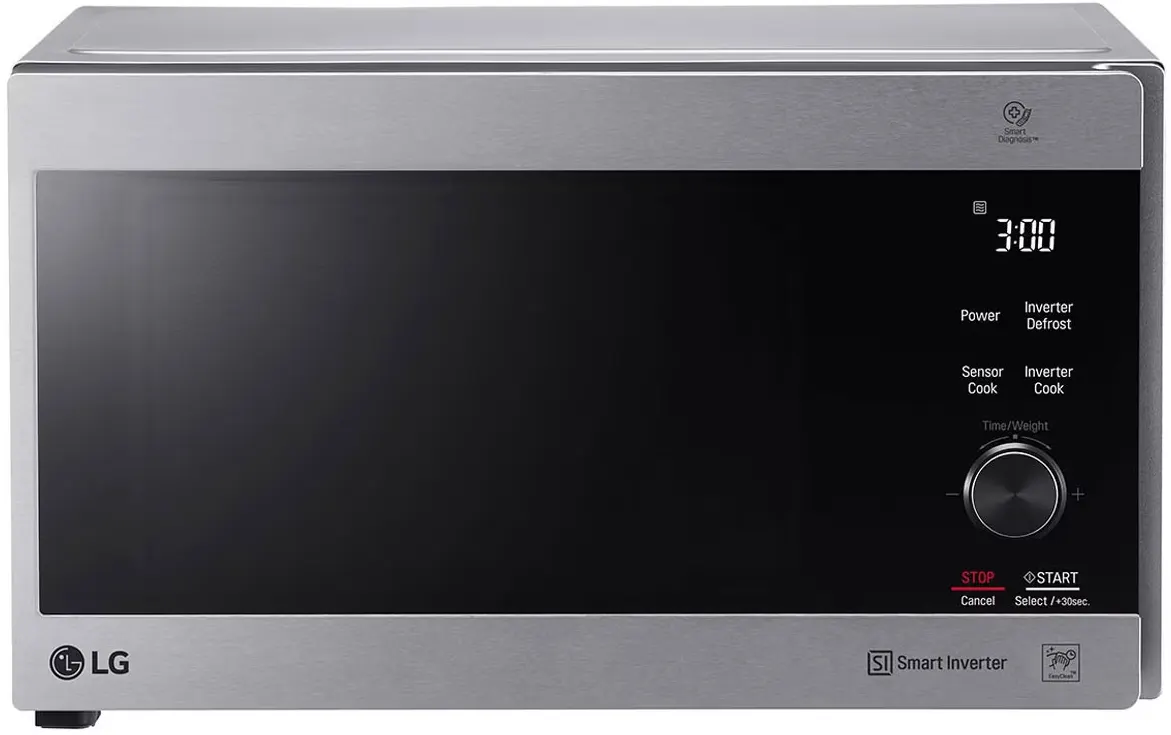 LG 42 Liter Digital Microwave - Inverter With Grill, 1200 Watt, Silver, MH8265CIS