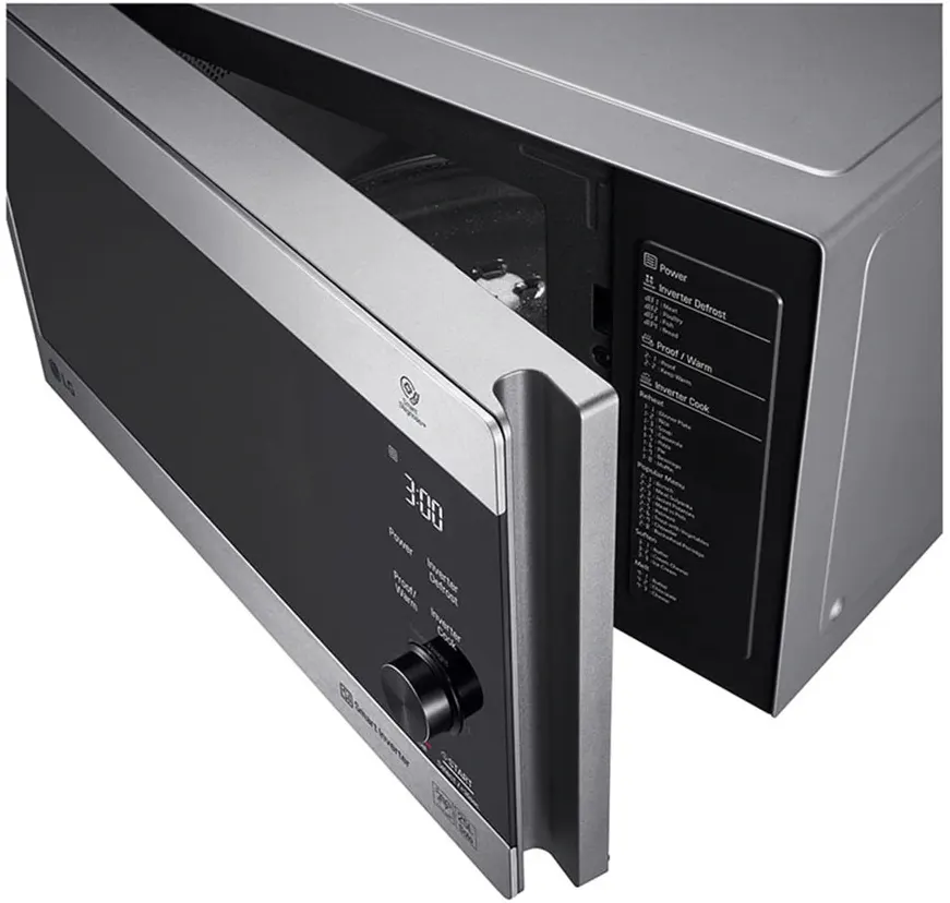 LG 42 Liter Digital Microwave - Inverter With Grill, 1200 Watt, Silver, MH8265CIS