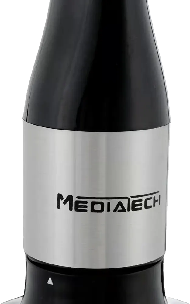 هاند بلندر ميديا تك، 700 وات، 1 لتر، موزد بمضرب بيض وكبة، أسود MT-HB14