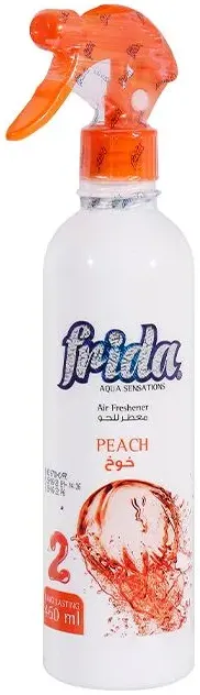 معطر جو بخاخ فريدا ، برائحه الخوخ ، 460 مل ، برتقالي