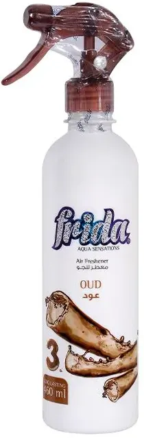 معطر جو بخاخ فريدا، برائحه العود، 460 مل، بني