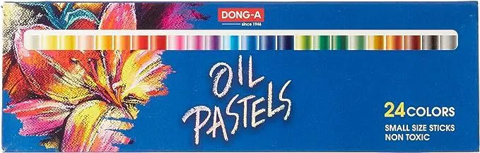مجوعة ألوان باستيل  زيت  دونج إيه  قصيرة ،  24 لون ، ألوان متعددة