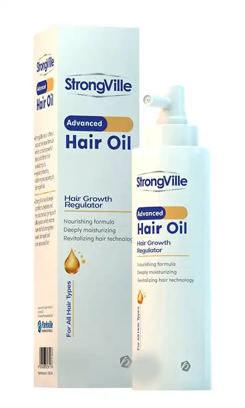 زيت شعر سترونج فيل لجميع أنواع الشعر، 200 مل