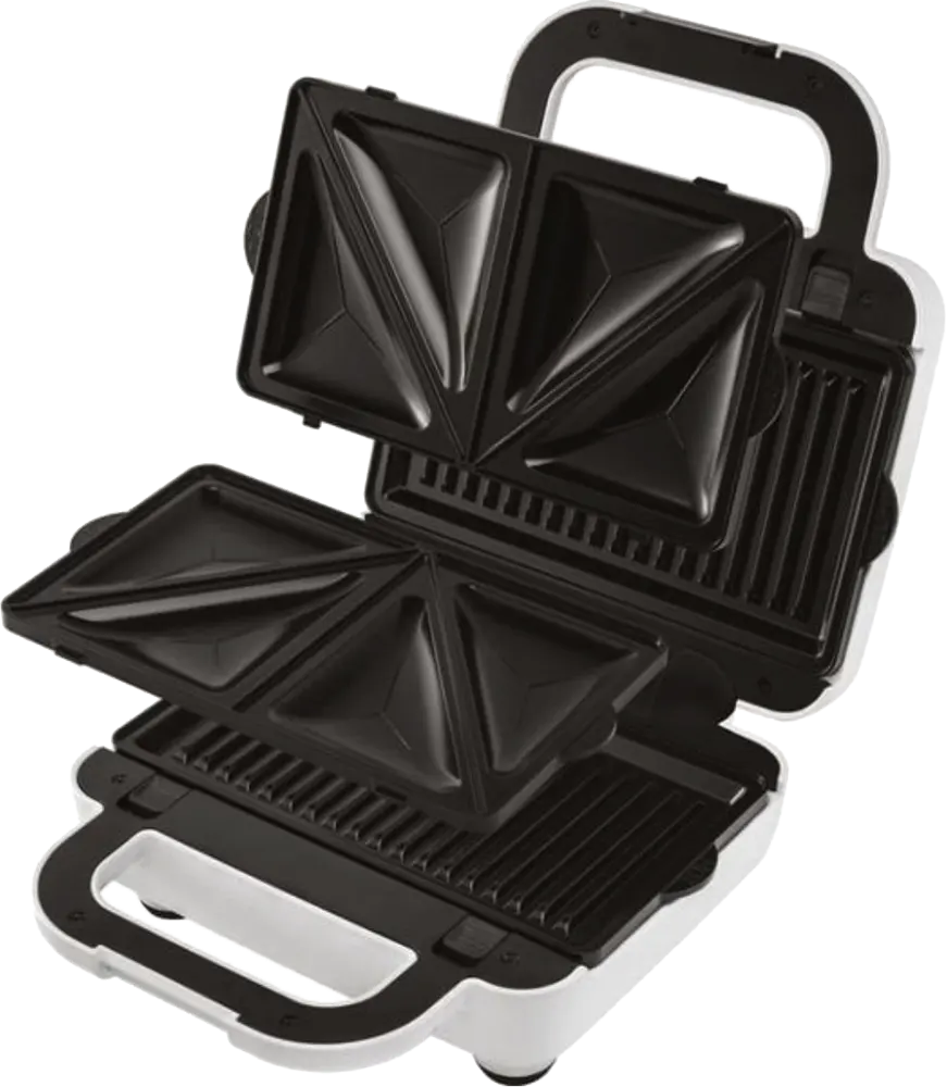 صانع السندوتشات والوافل كينوود، 3 شرائح، 700 وات، أبيض، SMP84 COWH(بضمان راية)