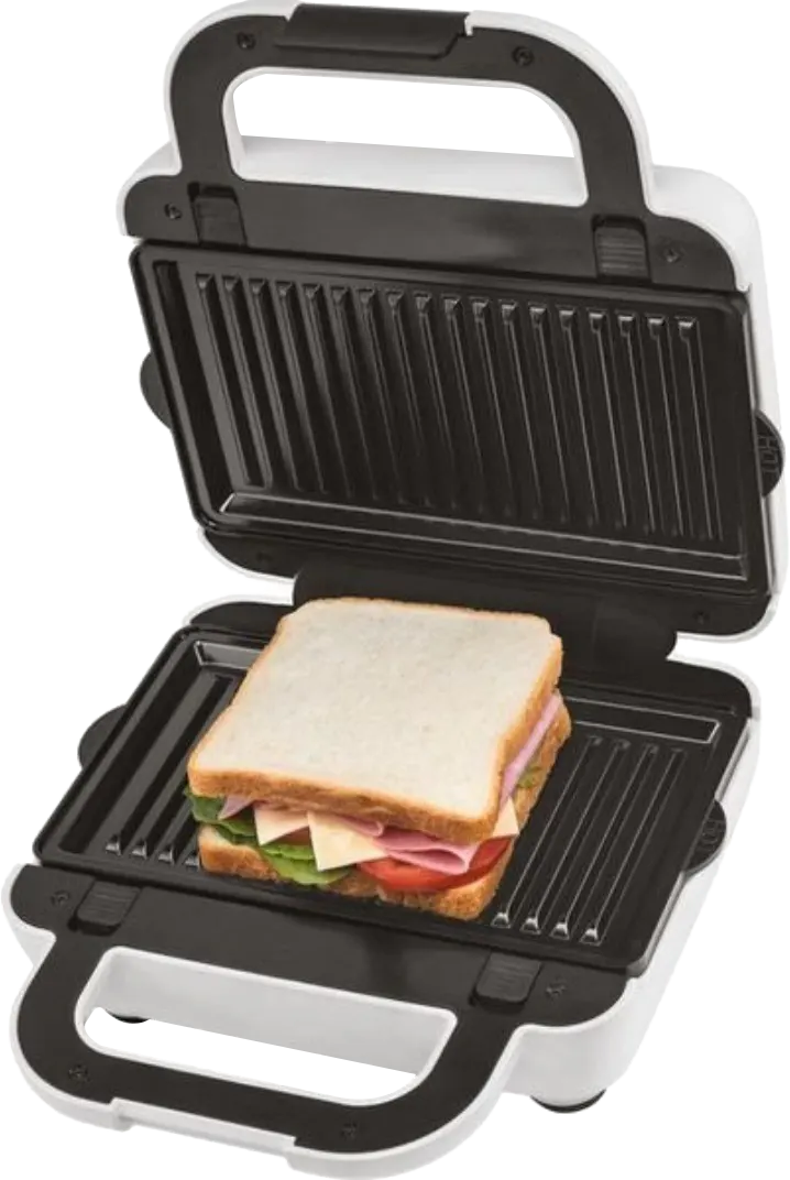 صانع السندوتشات والوافل كينوود، 3 شرائح، 700 وات، أبيض، SMP84 COWH(بضمان راية)