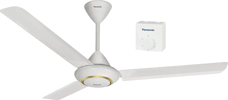 مروحة سقف باناسونيك، 56 بوصة، 5 سرعات ، أبيض، F-560MMH