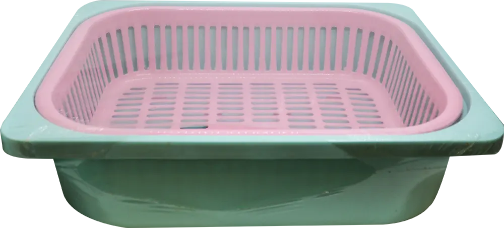 مصفاه طعام بالطبق من ايكو - ألوان