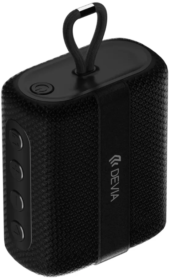 مكبر صوت ديفيا لاسلكي ، بلوتوث ، 5 وات، بطارية 400 مللي امبير، أسود ،	SP-35-6