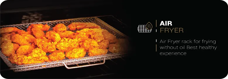 بوتاجاز فريش هامر 60*60 سم، 4 شعلة، امان كامل حوامل زهر، مروحة، شاشة ديجيتال ،مقلاة هوائية، ستانلس، فضي