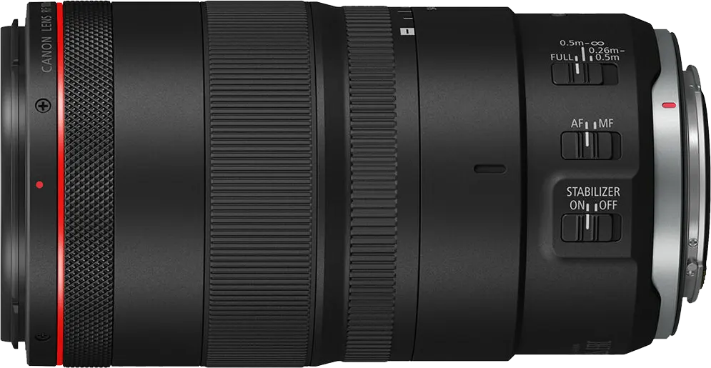 عدسة كاميرا كانون RF 100 ملم F2.8 L IS ماكرو
