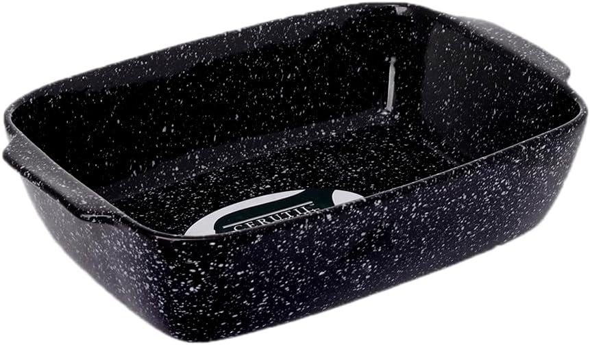 طاجن مستطيل ميديم سبيكل من سيروتيل-  أسود