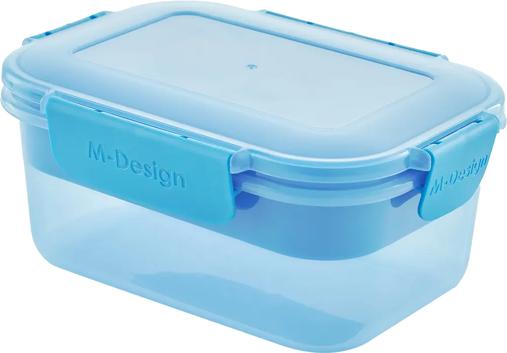 لانش بوكس ام ديزاين، 1.1 لتر، كلبس، أزرق، موديل 6439