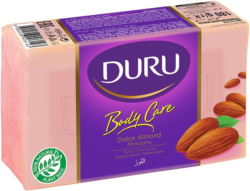 صابونة دورو باللوز ، صابونة للجسم لبشرة ناعمة، 180جم.