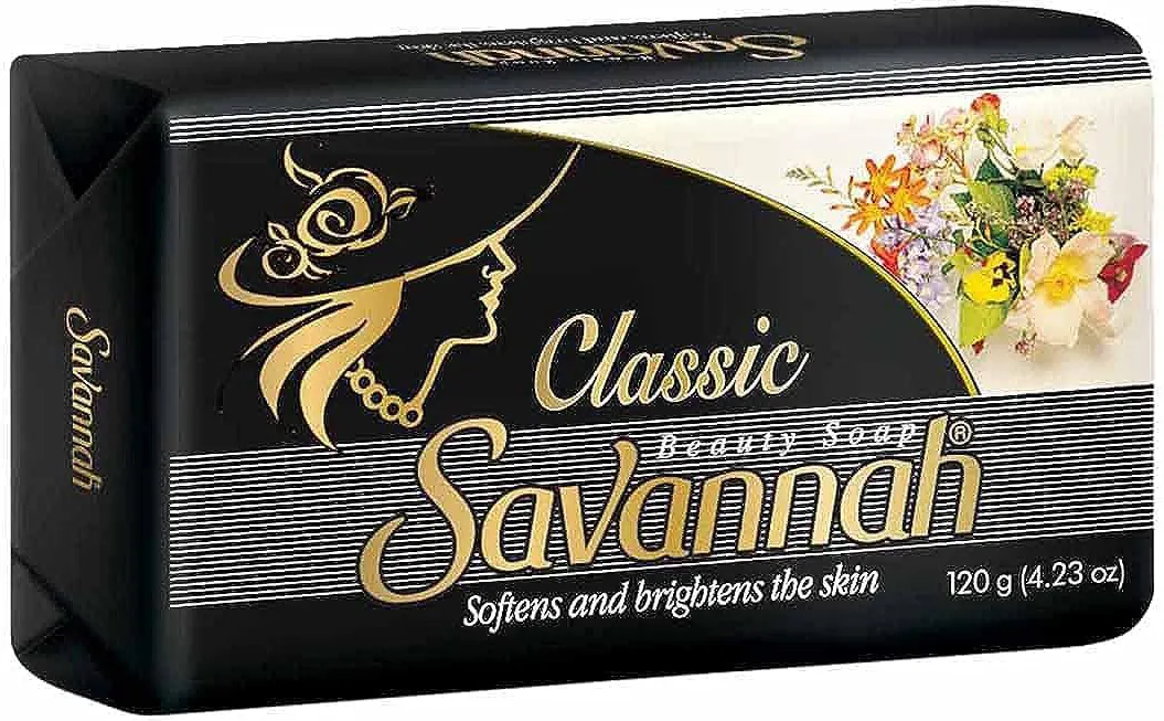 صابونة سافانا كلاسيك، صابونة للبشرة لتنعيم وتفتيح البشرة، 120جم.